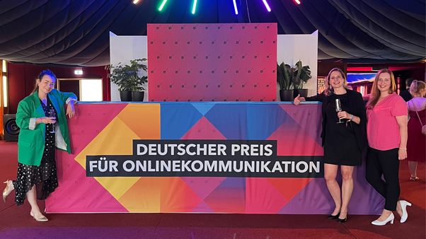 Deutscher Preis für Onlinekommunikation 2022: beste Website