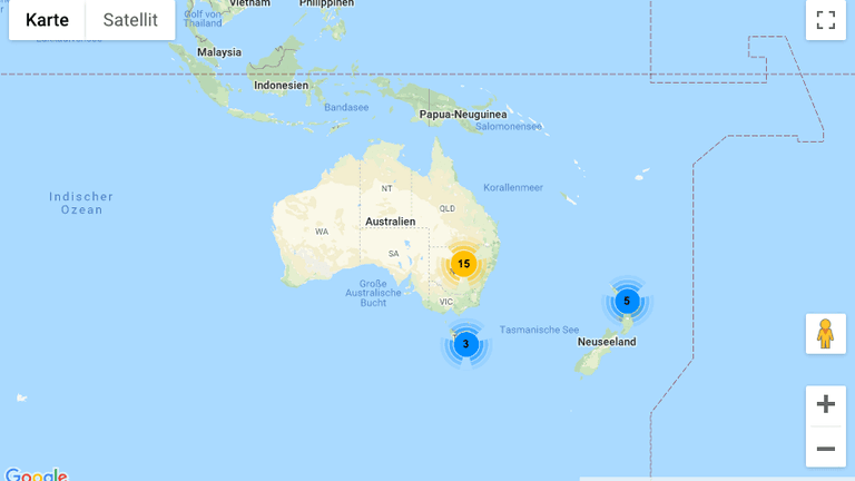 Google Maps mit indivudalisierten Markern