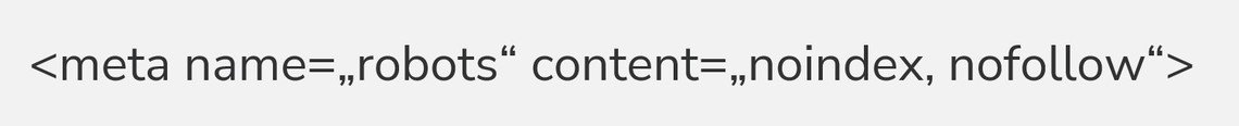 Mehrere Domains eines Betreibers werden auf die Hauptdomain weitergeleitet und auf "noindex, nofollow" gestellt