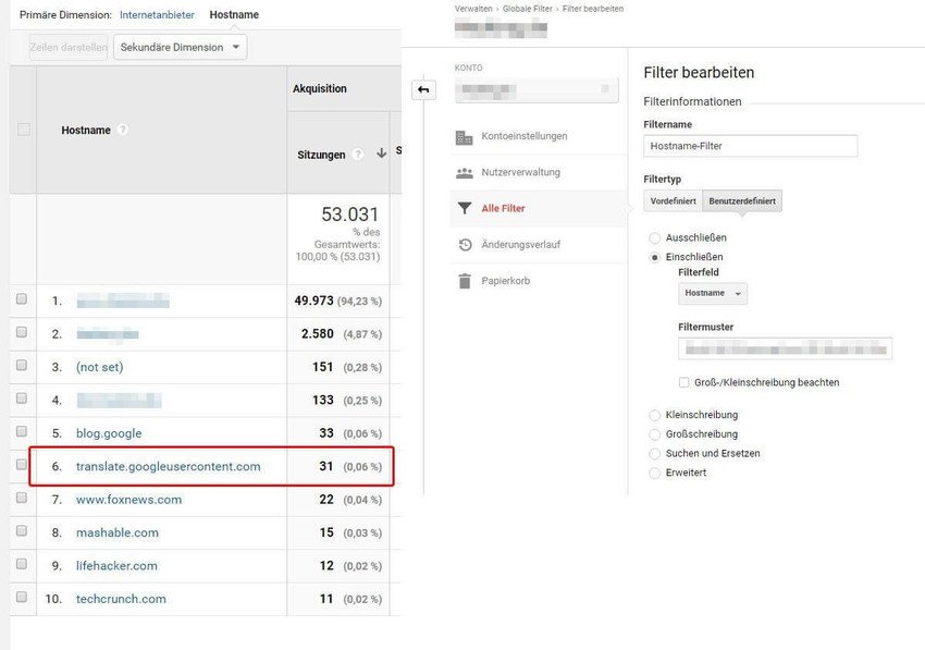 Identifikation von Hostnames