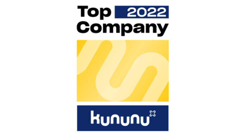 Kununu Top Company 2022 Siegel für mindshape