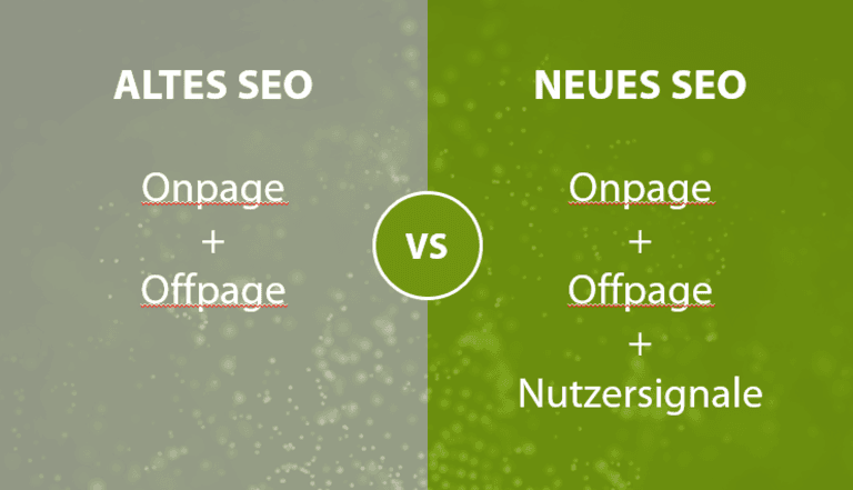 Neues Verständnis der SEO-Faktoren.