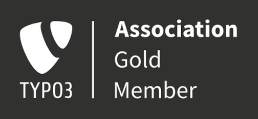Siegel TYPO3 Association Gold-Member