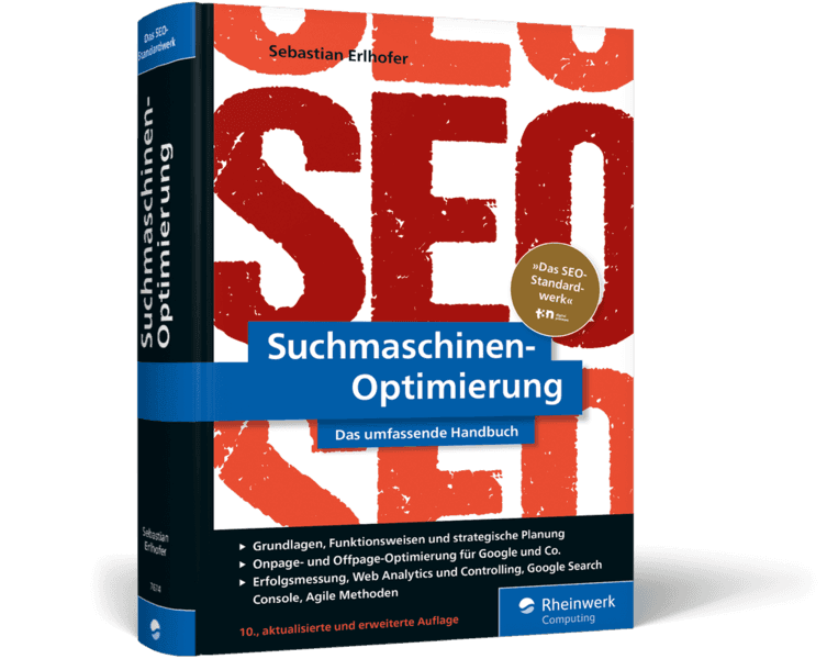 Suchmaschinen-Optimierung - Buchcover