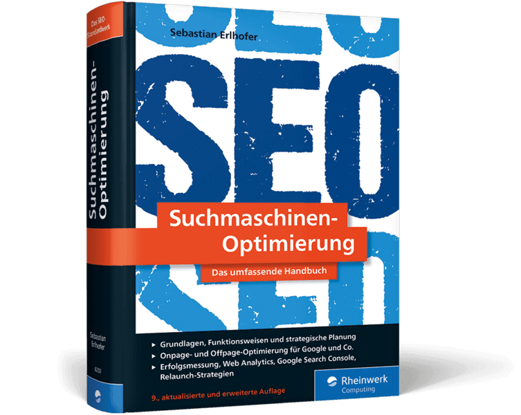 Suchmaschinen-Optimierung - Buchcover
