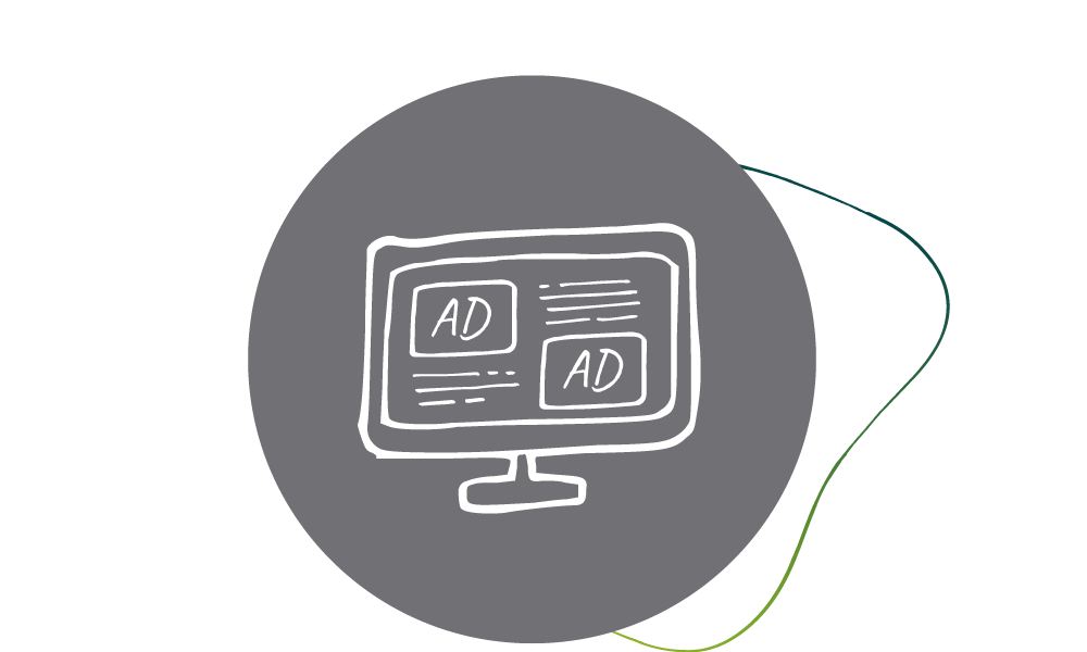 Icon Leistungen Native Advertising