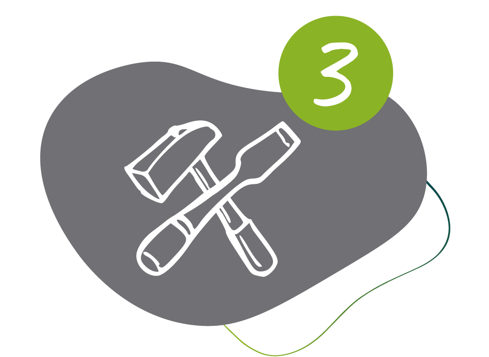 Icon Workflow-Schritt 3: Set-up Kanäle