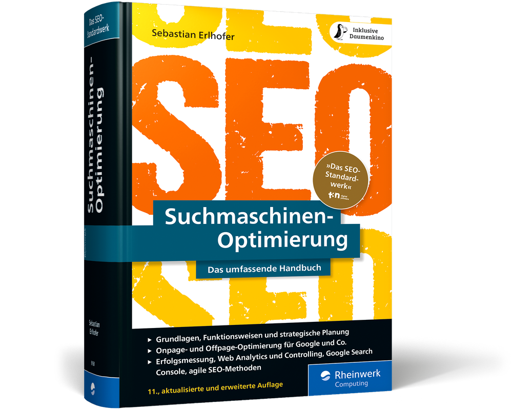 SEO-Buch in der 11. Auflage