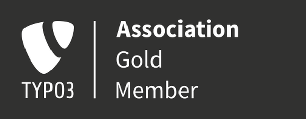 mindshape ist TYPO3 Association Gold-Member Siegel TYPO3 Association Gold-Member