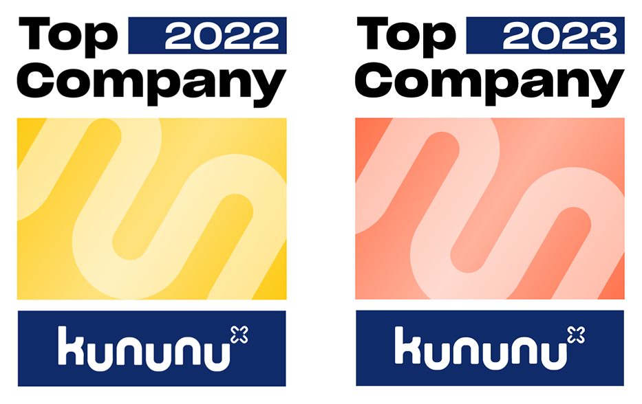 kununu Top Company 2022 und 2023 Siegel für mindshape