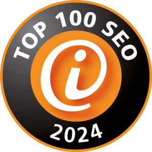 TOP 100 SEO Agenturen Siegel für 2023